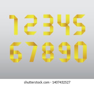 
collection of numbers from zero to nine