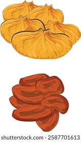 Collection of  nuts and seeds