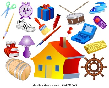 collection of objects