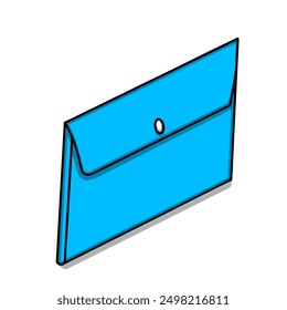Collection of office supplies files or document folders