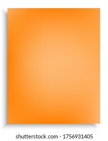 Collection of original colorful modern backgrounds. Colorful backdrop with soft shadow. Vector illustration pastel. Orange trendy and easy editable colored banner templates.