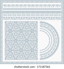 Collection of ornaments for design