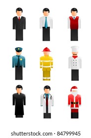 Collection of people icons