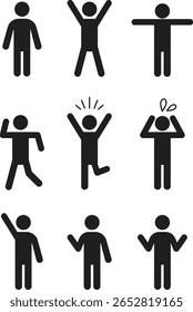 A collection of pictograms of people. I hope you find them useful.
