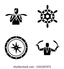 Collection Of Pirate Icons