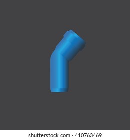 Collection of plumbing pipe of various angles