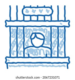 collection point pawnshop sketch icon vector. Hand drawn blue doodle line art collection point pawnshop sign. isolated symbol illustration