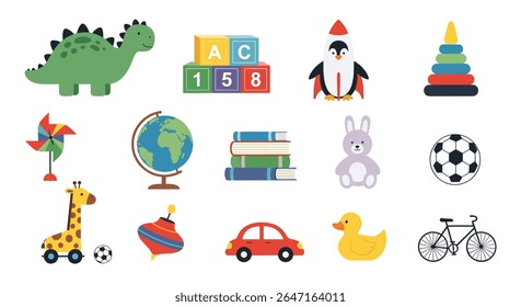 Collection of Popular Children's Toys and Educational Items