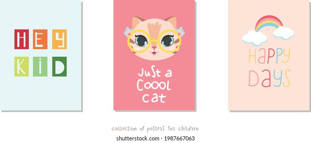 collection of posters for children