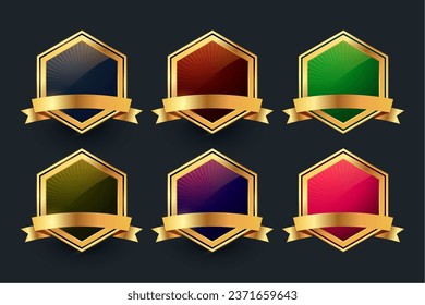Kollektion von hochwertigen leeren Button-Symbol-Banner-Design-Vektorgrafik
