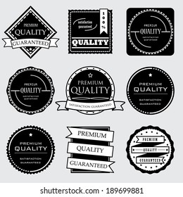 Collection of Premium and High Quality and Guarantee Labels desi
