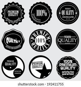 Collection of Premium and High Quality and Guarantee Labels design