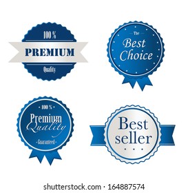 Collection of Premium Quality and Guarantee Labels