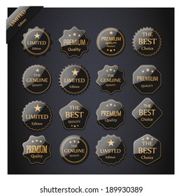 Collection of Premium Quality Labels.