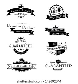 Collection of premium quality vintage labels eps8