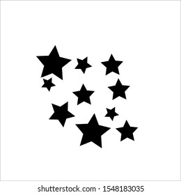 Collection of premium star icons. Simple pictogram package. Vector illustration of a stroke on a white background.