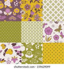 Collection of pretty Floral patterns