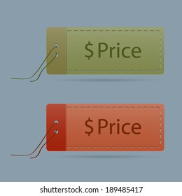 Collection of price tag