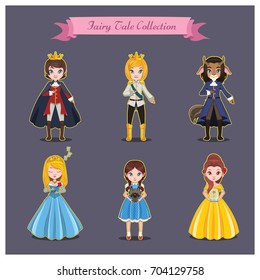 Collection of princes and princesses