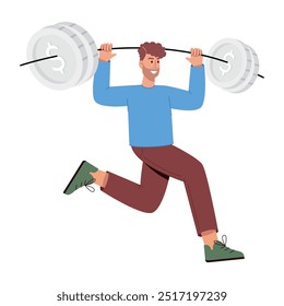 Collection of Product Handling Flat Illustrations 

