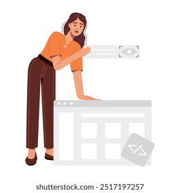 Coleção de Ilustrações Planas de Manuseio de Produto 

