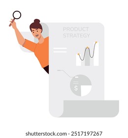 Collection of Product Handling Flat Illustrations 

