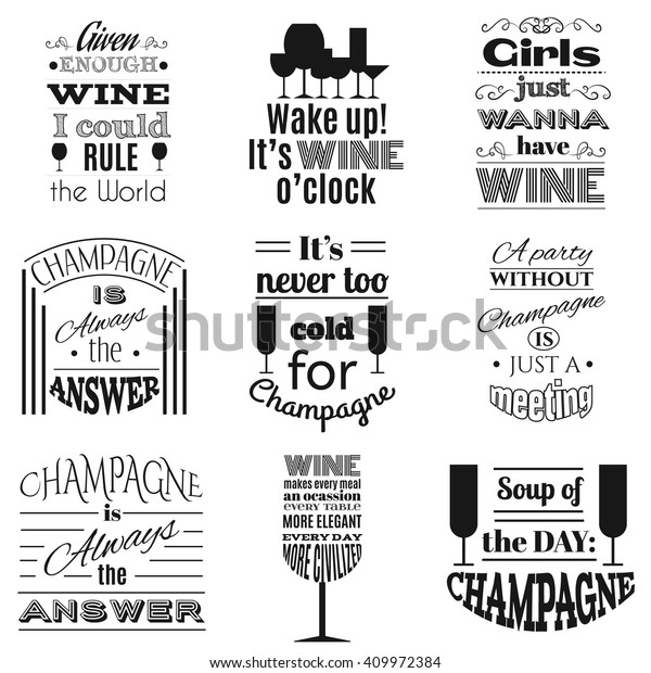 Image Vectorielle De Stock De Collection De Citations Arriere Plan Typographique Sur