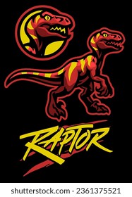 Collection of Raptor Mascot in Sport Logo Style