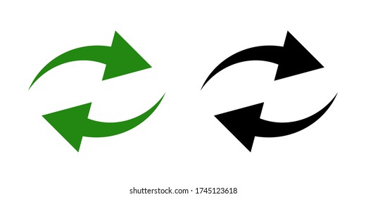 collection of recycle icon vector illustration. Recycle symbols isolated. editable icon.