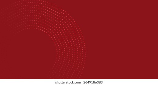 Coleção de círculos concêntricos vermelhos. Coleção de ondas sonoras radiais ou anéis sonares. Pacote de símbolos de ícones de radar, alvos, linhas tracejadas, meios-tons.