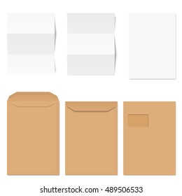 collection of red envelopes and empty white note papers