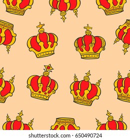 Collection red collection glamour pattern