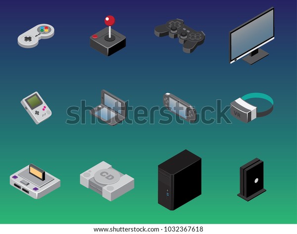 A collection of retro and modern gaming\
consoles and objects for the geek in\
you.