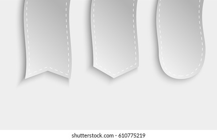 Collection of ribbon promotional products design