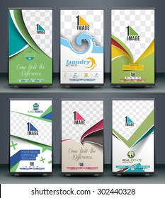 Collection of Roll Up Banner Design