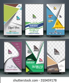 Collection of Roll Up Banner Design