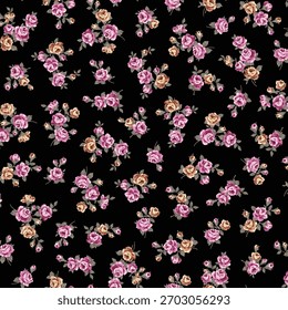Una colección de materiales en rosa ideal para el diseño textil,
