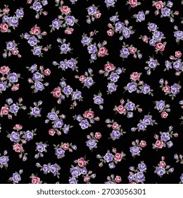 Una colección de materiales en rosa ideal para el diseño textil,