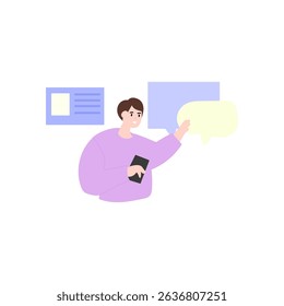 Collection of scenes with people organizing and improving their workflow.