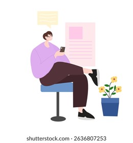 Collection of scenes with people organizing and improving their workflow.
