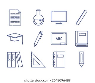 Sammlung von Schule und Bildung