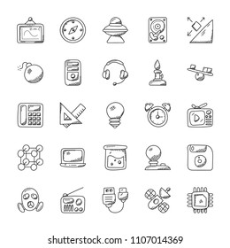 
Collection Of Science and Fiction Doodles
