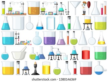 Collection Of Science Lab Equipment