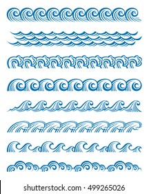 collection of sea waves images