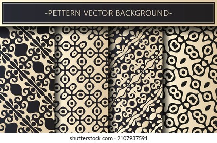 Collection of seamless ornamental ethnic patterns