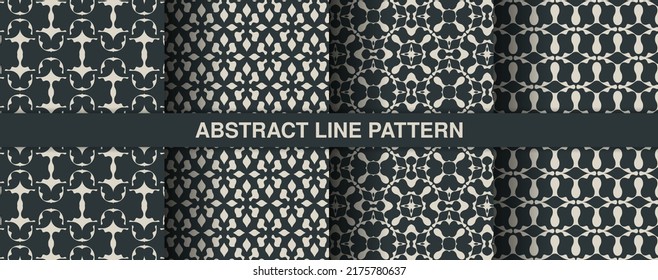 Collection of seamless ornamental ethnic patterns