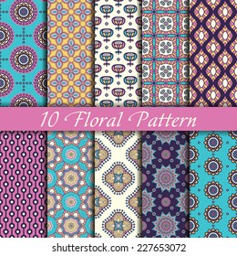 Collection seamless pattern. You can use a texture for printing on fabric, scrapbooking, or anything you choose