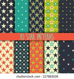 Collection seamless pattern. You can use a texture for printing on fabric, scrapbooking, or anything you choose