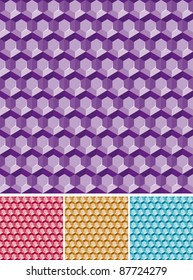 Collection of seamless patterns