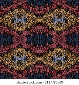 Collection of seamless patterns.
Colour vector illustation Eps10